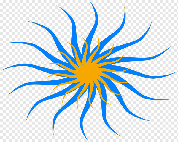 Голубое солнце