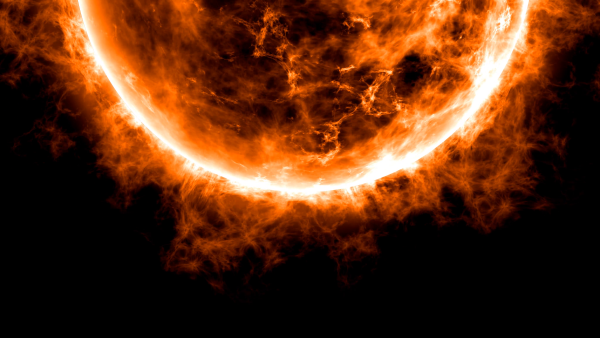 Пламенное солнце