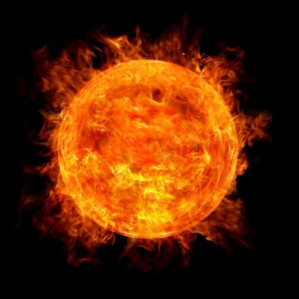 Солнце огонь