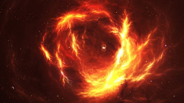 Взрыв солнца