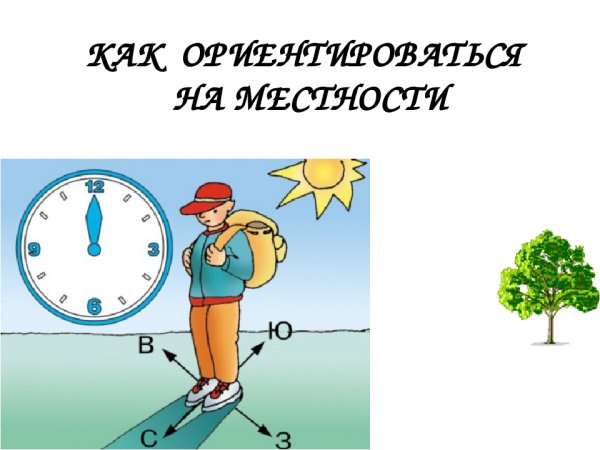 Как определить ситеронп горизонта