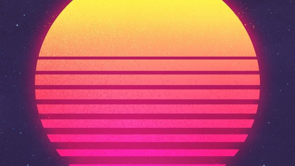 Ретровейв Майами 80