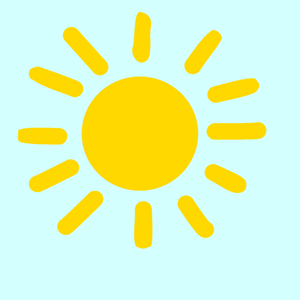 Лучики солнца