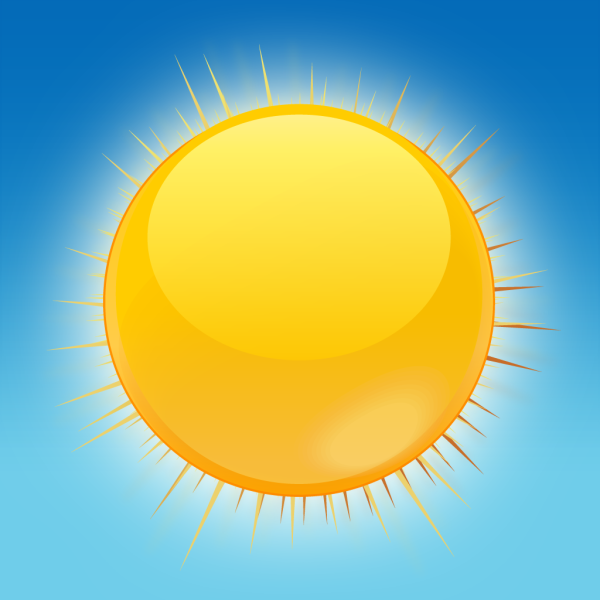 Карточка солнышко