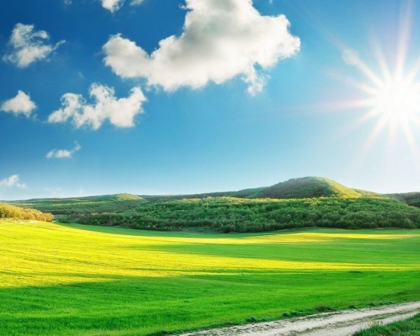 Природа солнце