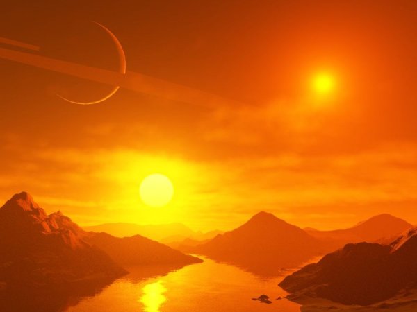 Два солнца на небе