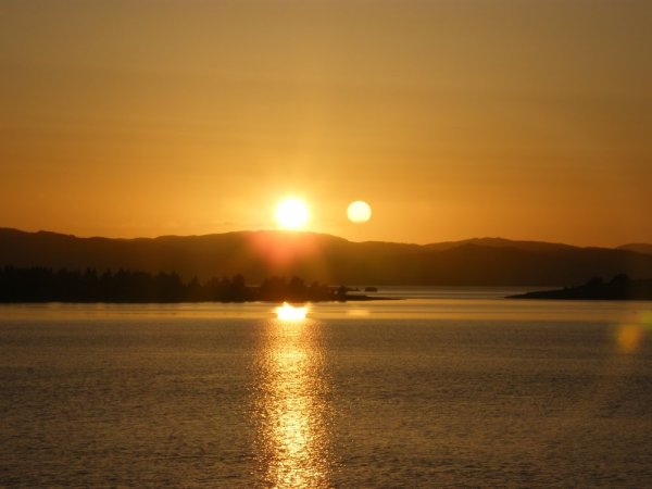 Антисолнце атмосферное явление