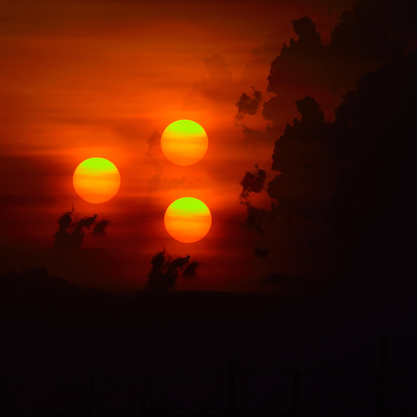 Антисолнце атмосферное явление