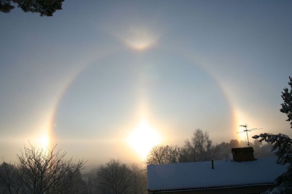 Второе солнце оптическая иллюзия