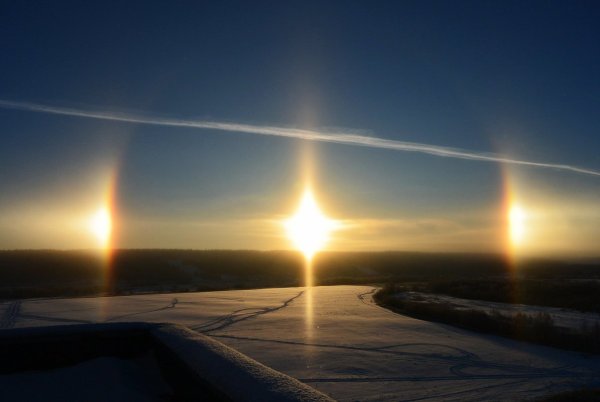 Восход в степи
