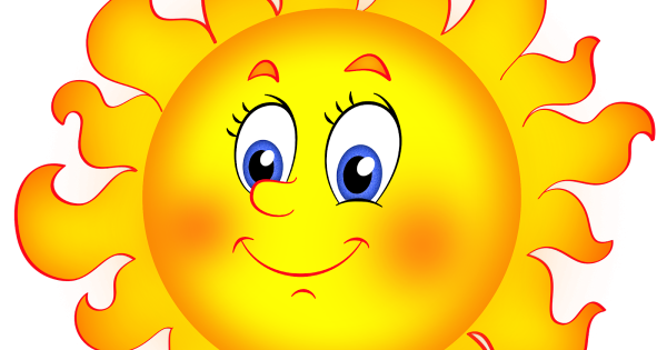 Радостное солнышко - Анимация гиф картинка смайлик скачать