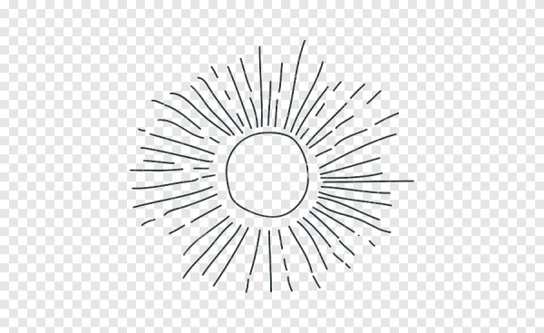 Солнце эскиз