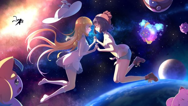 Космическая девушка