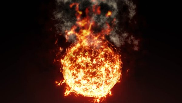 Горящие солнце