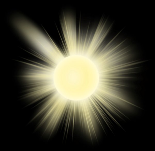 Солнышко с лучиками