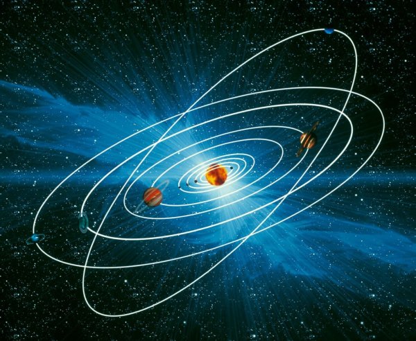 Планеты солнечной системы вращаются вокруг солнца