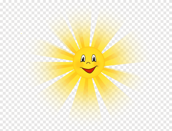 Солнце улыбается