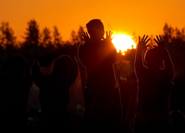 Обряд встречи солнца