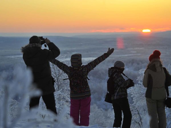 Рассветы Полярная ночь Мурманск