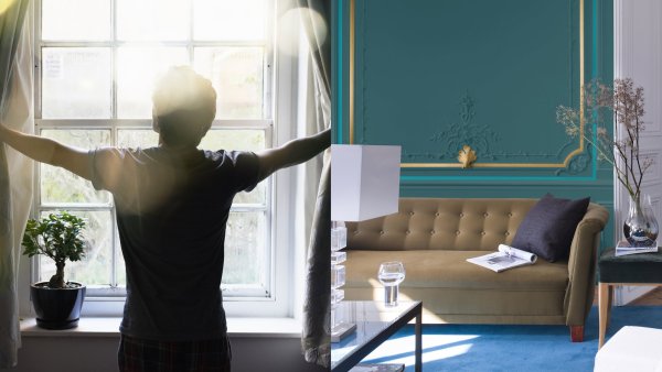 Комната освещенная солнцем