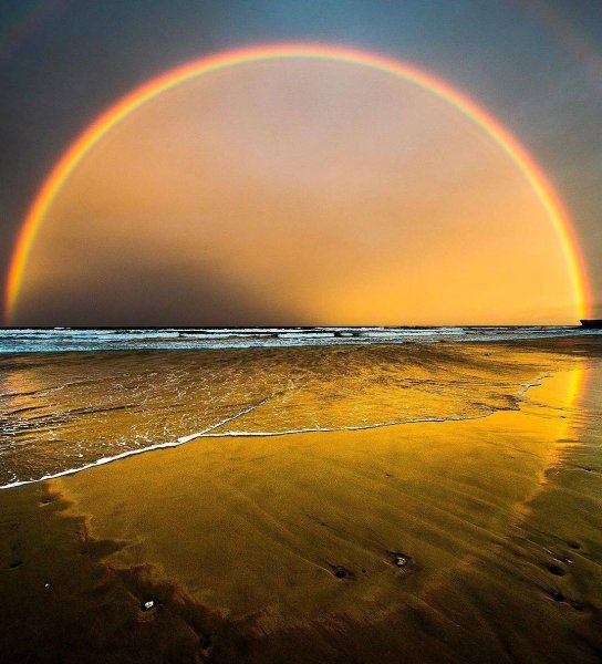 Оранжевый закат