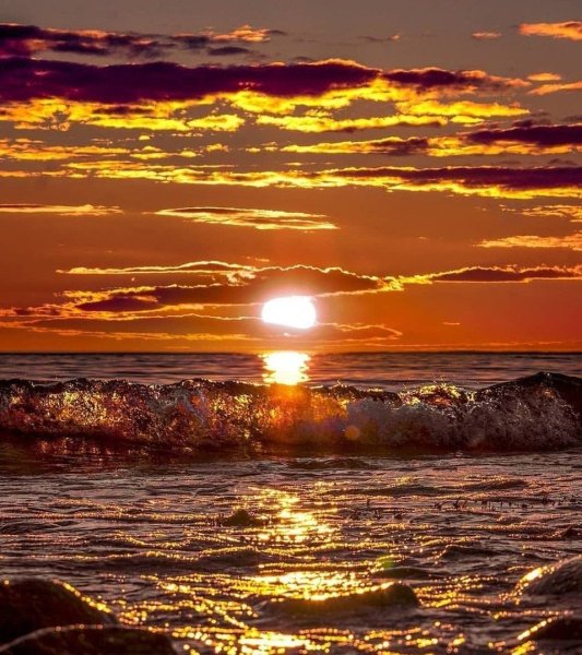 Красивый закат