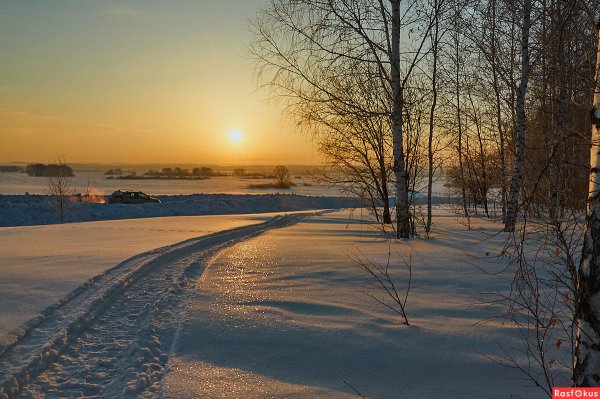Рассвет зимой