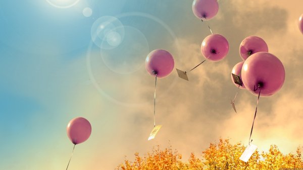 Шарики в небе