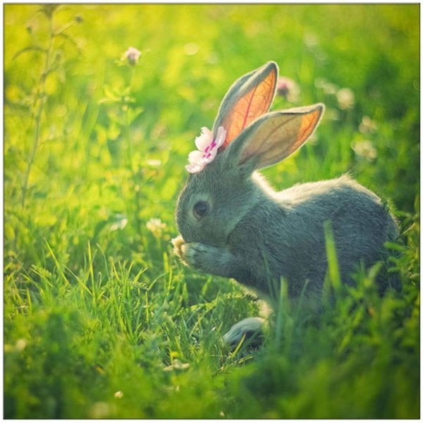 Солнечные зайчики в лесу