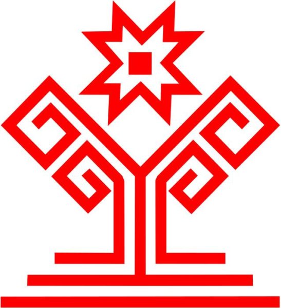 Чувашский орнамент растения