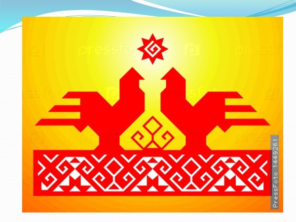 Древо жизни Чувашский орнамент