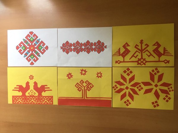 Мордовский орнамент Мокша