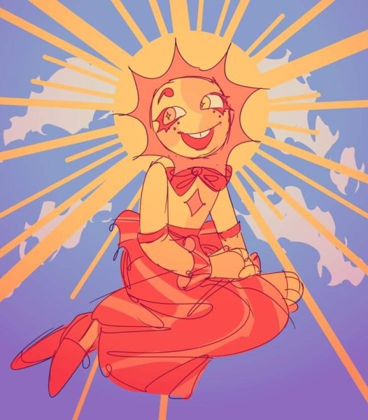 Солнце из ФНАФ