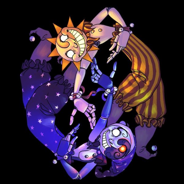 Sun and Moon FNAF 9