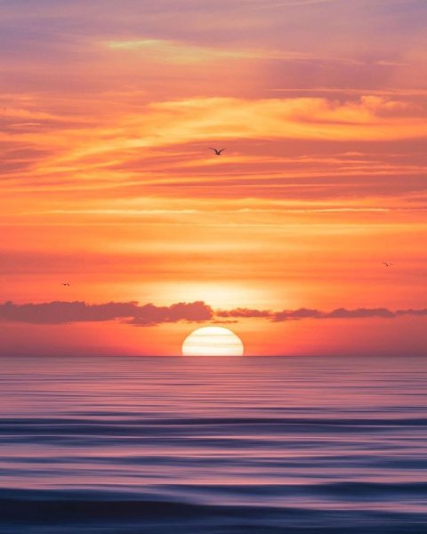 Солнце на горизонте