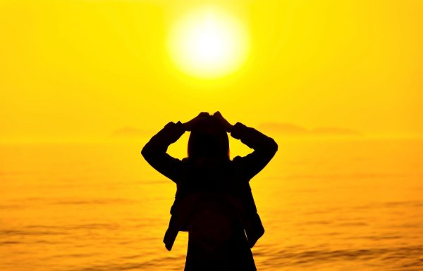 Девушка солнце