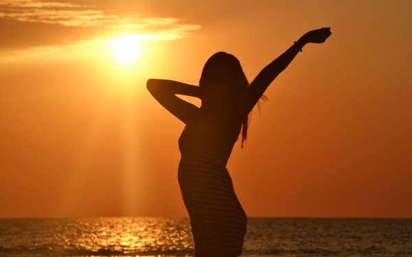 Девушка солнце