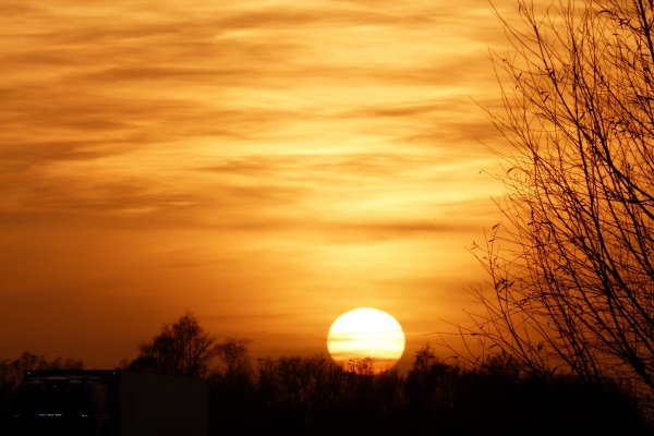 Вечернее солнышко