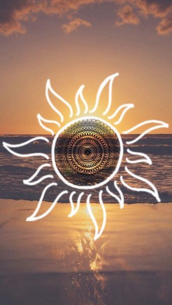 Символ солнца Эстетика