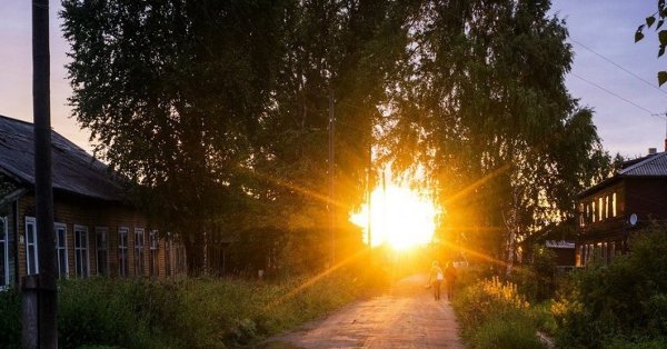 Солнце в деревне