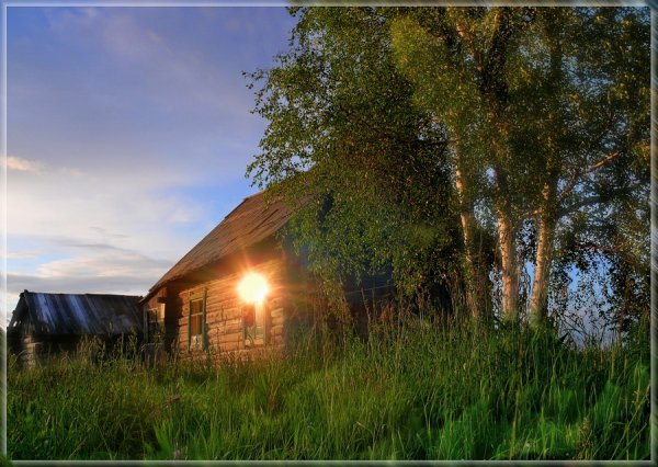 Солнце в деревне