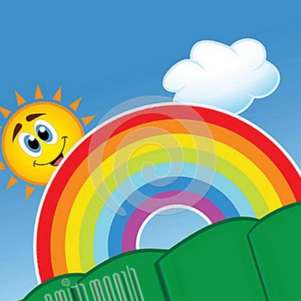 Лето Радуга солнце