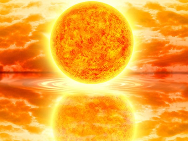Раскаленное солнце