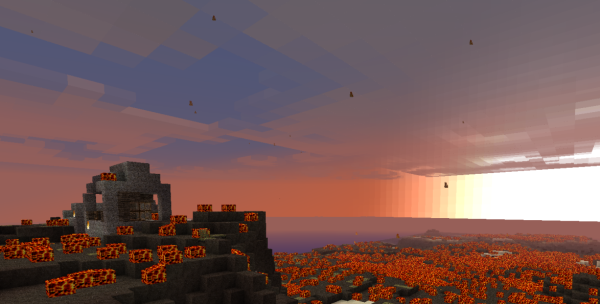 Солнечный апокалипсис в майнкрафт