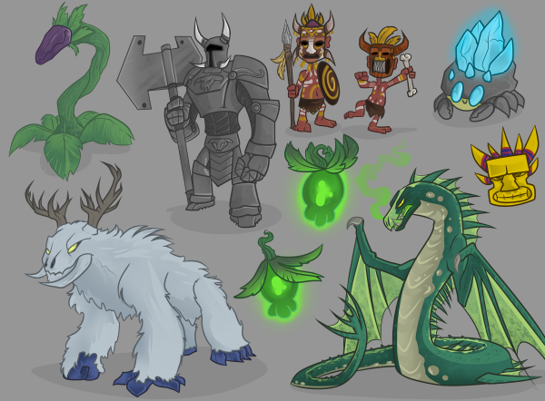 Боссы Mowzie Mobs