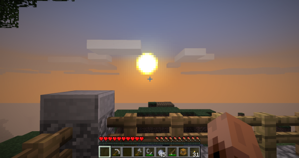 Солнце в Майне