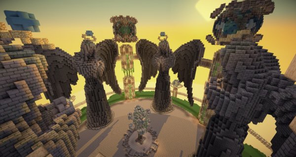 Статуи в МАЙНКРАФТЕ