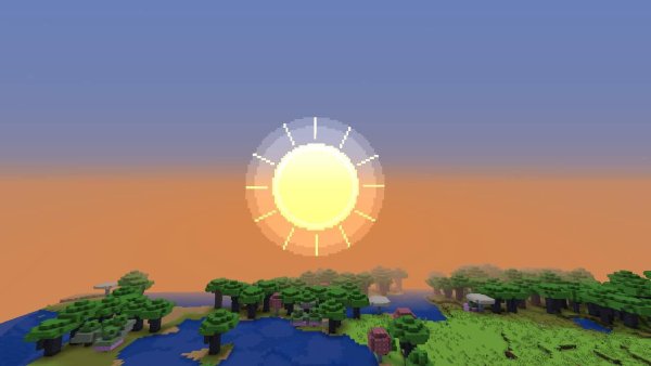 Солнце в МАЙНКРАФТЕ