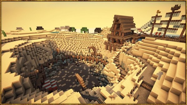 Красивые Шахты в майнкрафт