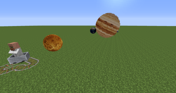 Сатурн в МАЙНКРАФТЕ